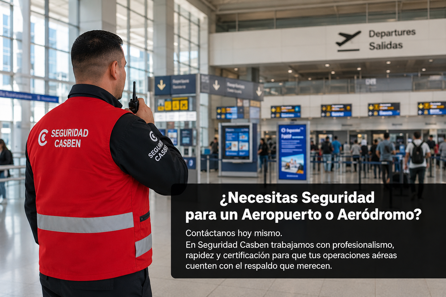 Equipo de seguridad aeroportuaria