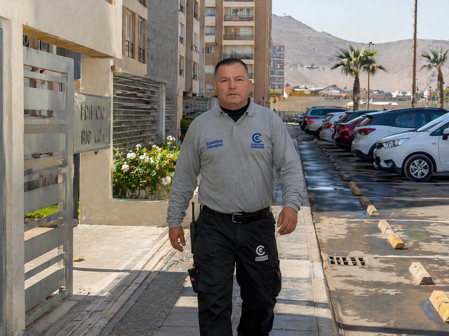 Guardia de seguridad para condominios