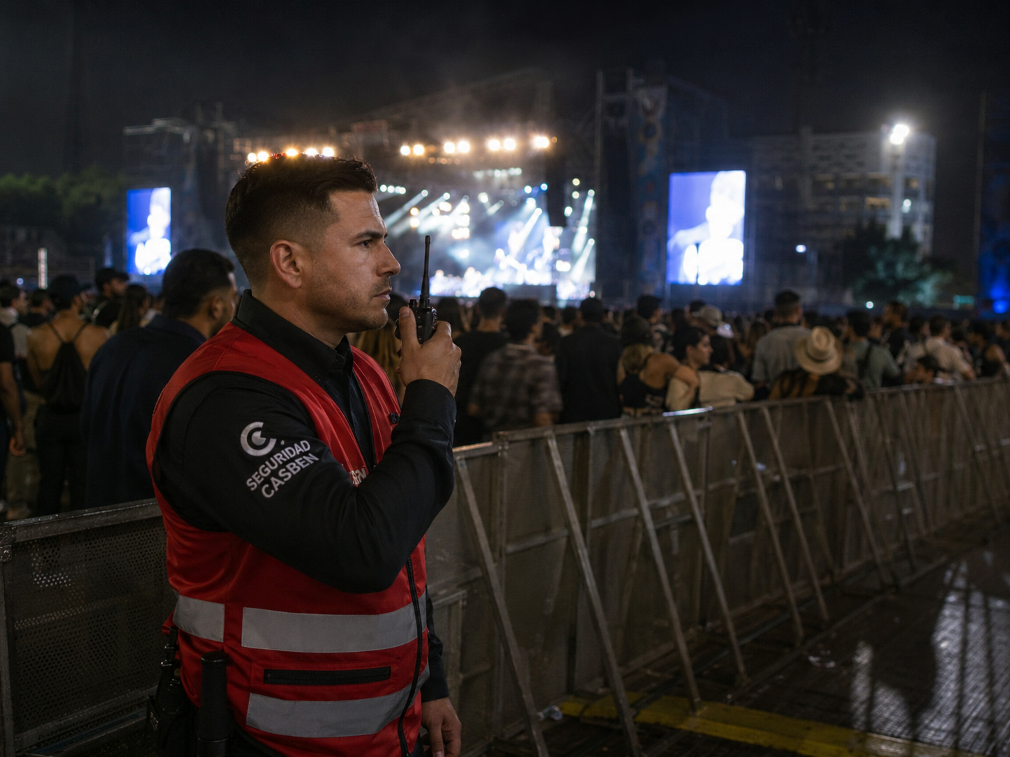 Elementos de seguridad para eventos
